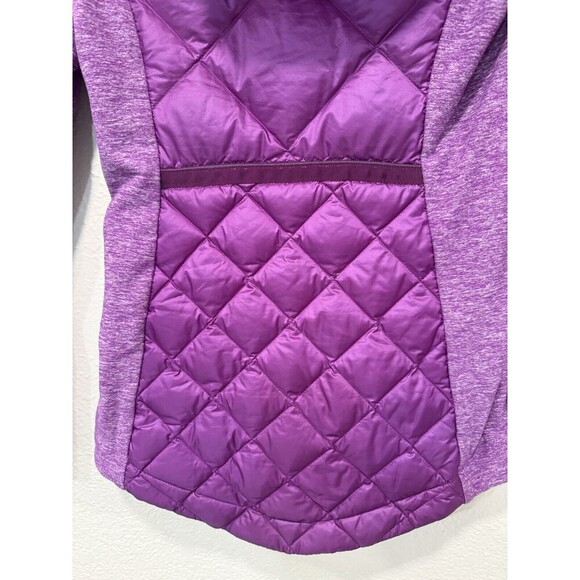 Lululemon Down for a Run Jacket Hooded Goose Down Purple Violet Size 2 - Picture 5 of 9